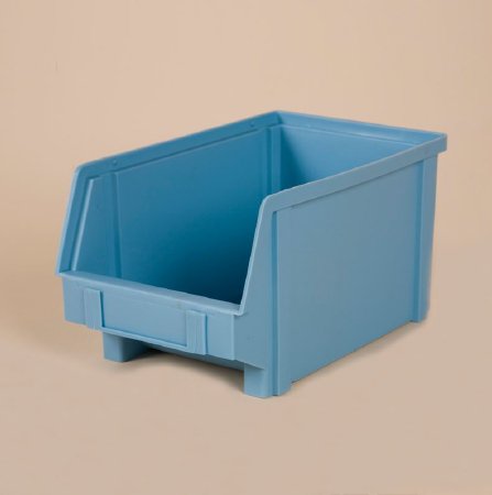 Health Care Logistics Storage Bin Friendly Light Blue Plastic 5 X 5-5/8 X 9 Inch - Each - 5350B-EA
