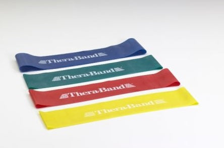 Performance Health Exercise Resistance Band Loop TheraBand® Green 3 X 8 Inch Medium Heavy Resistance - Box of 10 - 20830-BX