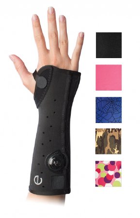 DJO Wrist / Forearm Brace Exos® Short Arm Thermoformable Polymer Right Hand Camo Print X-Small - Each - 312-32-2388-EA