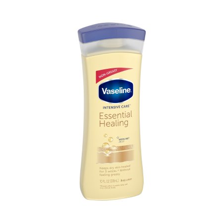 Unilever Hand and Body Moisturizer Vaseline® Intensive Care® Essential Healing 10 oz. Bottle Scented Lotion - Each - 30521307700-EA