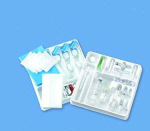 Busse Hospital Disposables Basic Pain Tray Without Needle - Case of 10 - 675-CS