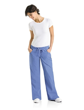 Landau Uniforms Scrub Pants Cargo Large / Tall Navy Blue Female - Each - 8385BNPTLG-EA