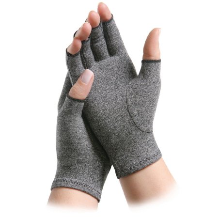 Patterson Medical Supply Arthritis Glove IMAK® Open Finger Large Over-the-Wrist Length Hand Specific Pair Cotton / Lycra® - Pair - 081564707-PR