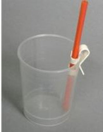 Alimed Straw Clip Rika White - Pack of 12 - 2970010836-PK