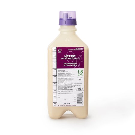 Abbott Nutrition Oral Supplement Nepro® with Carbsteady® Homemade Vanilla Flavor Liquid 33.8 oz. Bottle - Case of 8 - 62669-CS