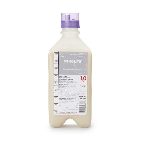 Abbott Nutrition Tube Feeding Formula Osmolite® 1.0 Cal Unflavored Liquid 33.8 oz. Bottle - Each - 62691-EA