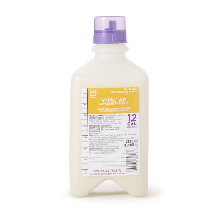 Abbott Nutrition Oral Supplement Vital® AF 1.2 Cal Vanilla Flavor Liquid 33.8 oz. Bottle - Case of 8 - 62715-CS