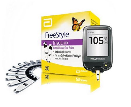 Abbott Blood Glucose Test Strips FreeStyle Lite® 50 Strips per Pack - Case of 600 - 7123070-CS