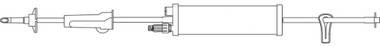 B. Braun Burette IV Pump Set BBraun™ Gravity 1 Port 150 mL / min Drip Rate Without Filter 20 Inch Tubing Solution - Case of 20 - 470118-CS