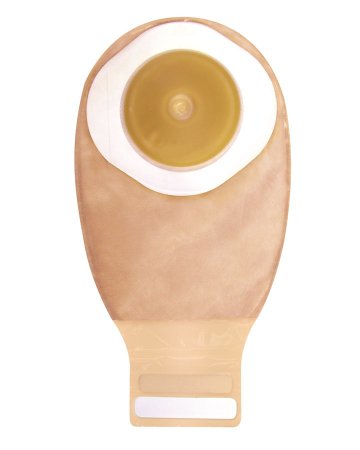 ConvaTec Ostomy Pouch Esteem™+ One-Piece System 12 Inch Length 1-3/8 Inch Stoma Drainable Convex, Pre-Cut - Box of 10 - 416748-BX