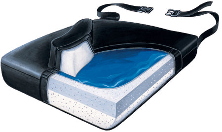 Skil-Care Wedge Seat Cushion Skil-Care™ 20 W X 16 D X 2 H Inch Foam - Each - 751269-EA