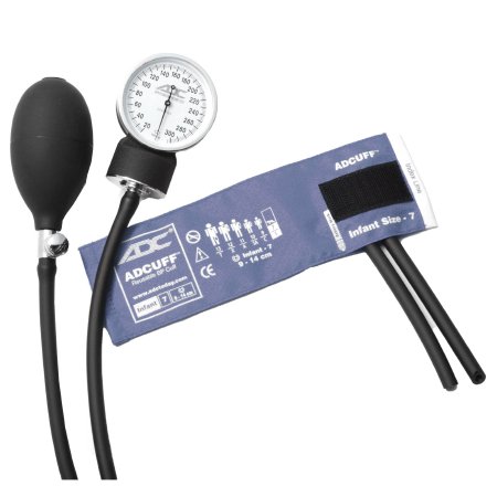 American Diagnostic Corp Aneroid Sphygmomanometer Unit Prosphyg™760 Series Infant Nylon 9 - 14 cm Pocket Aneroid - Each - 760-7IN-EA