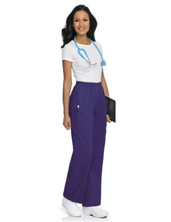 Landau Uniforms Scrub Pants Cargo X-Large Cobalt Blue Female - Each - 83221COBLTXLG-EA