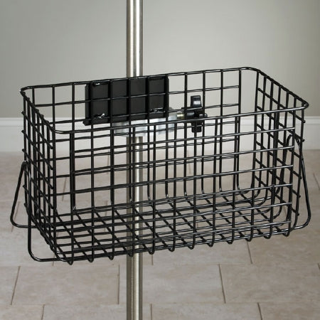 Clinton Industries IV Pole Wire Basket - Each - IV-52B-EA