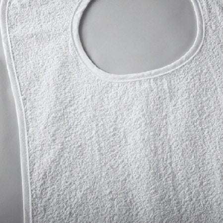 Standard Textile Bib Self Close Reusable 100% Cotton - DZ/12 - 97110300-DZ