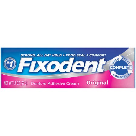 Procter & Gamble Denture Adhesive Fixodent® Original Cream 1.4 oz. - Case of 24 - 00076660300385-CS