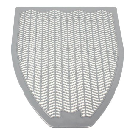 RJ Schinner Co Urinal Floor Mat Impact Z-Mat™ 17-1/2 X 20-3/8 Inch Gray - Case of 6 - 1525-CS