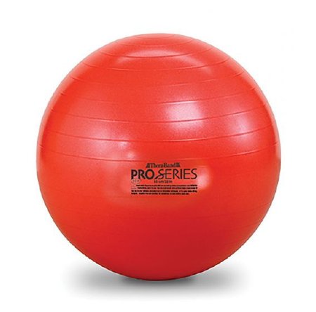 Patterson Medical Supply Inflatable Exercise Ball TheraBand® Pro Series SCP® Red - Each - 561255-EA