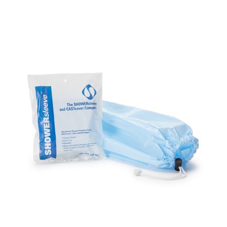 The SHOWERsleeve & CASTcover Company Arm Cast and Bandage Protector SHOWERsleeve One Size Fits Most Polypropylene 12 X 17 Inch - Case of 30 - 00140-CS