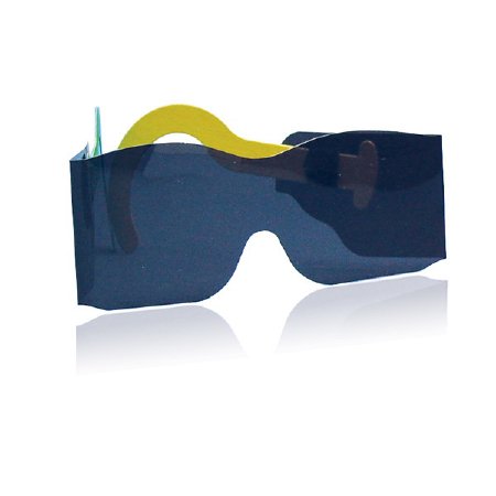 Bernell/Vision Training Products Post Mydriatic Glasses Fit Over Uncoated Gray Tint Plastic Lens Gray Frame Over Ear Pediatric - Box of 50 - NOPMSCH-BX