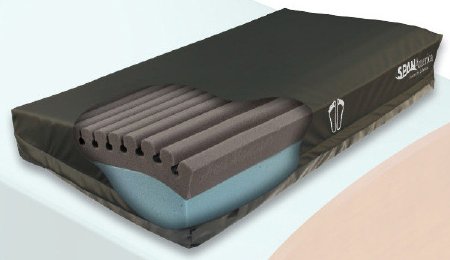 Span America Foot / Heel Elevating Cushion Heel Manager™ 29 Inch Width Foam Freestanding - Case of 4 - 44900-CS