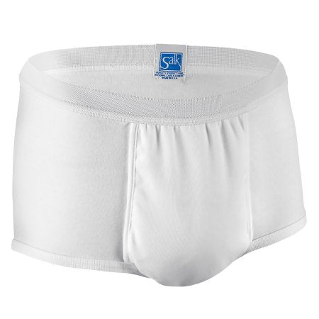 Salk Inc Male Adult Absorbent Underwear Light & Dry™ Pull On Medium Reusable Light Absorbency - Each - 67800MD-EA