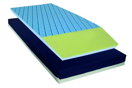 Drive Medical Bed Mattress Gravity 8 Deluxe Pressure Redistribution Type 36 X 84 X 6 Inch - Each - 15884-EA