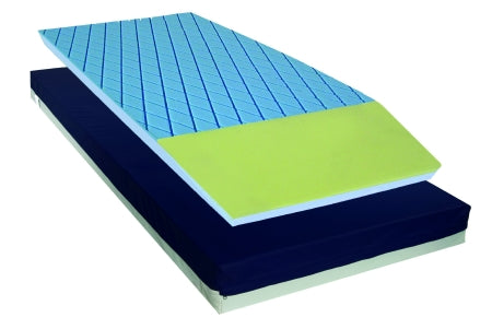 Drive Medical Bed Mattress Gravity 8 Deluxe Pressure Redistribution Type 36 X 76 X 6 Inch - Each - 15886-EA