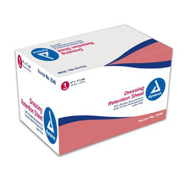 Dynarex Water Resistant Dressing Retention Tape without Liner Dynarex® White 6 Inch X 11 Yard Nonwoven / Adhesive NonSterile - Case of 5 - 3546-CS