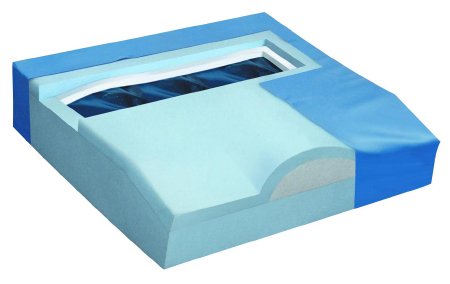 Drive Medical Pommel Seat Cushion Titanium™ 18 W X 16 D X 3-1/2 H Inch Foam / Gel - Each - FPT-2-EA
