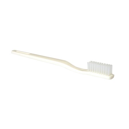 Dynarex Toothbrush Dynarex® White Adult Soft - Each - 4861-EA