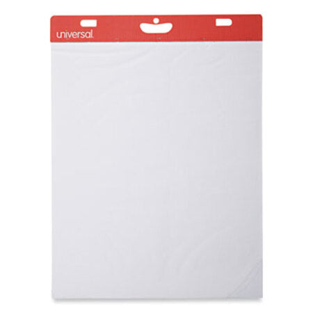 Universal® Self-Stick Easel Pad, Unruled, 25 x 30, White, 30 Sheets, 2/Carton - CT/1 - UNV-35603-CT