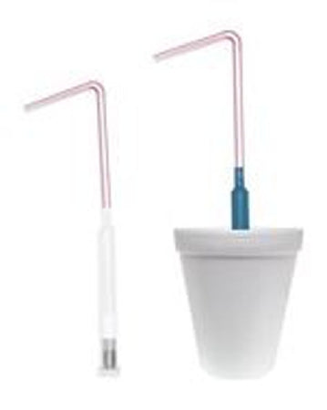 Alimed Straw Holder SafeStraw™ White - Box of 12 - 2970010957-BX