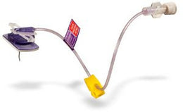 BD Huber Infusion Set PowerLoc® EZ 20 Gauge 3/4 Inch 7 Inch Tubing Without Port - Case of 25 - SHW20-75-CS