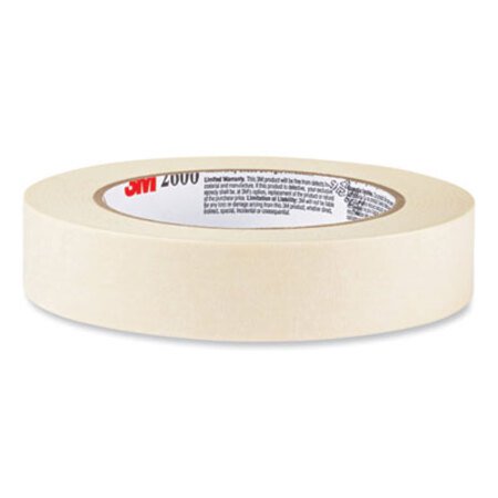 Highland™ Economy Masking Tape, 3" Core, 0.7" x 60.1 yds, Tan - Roll of 1 - MMM-260018A-RL