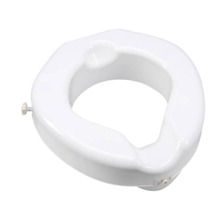 Apex-Carex Healthcare Raised Toilet Seat Carex® 4-1/4 Inch Height White 500 lbs. Weight Capacity - Case of 3 - FGB31300 0000-CS