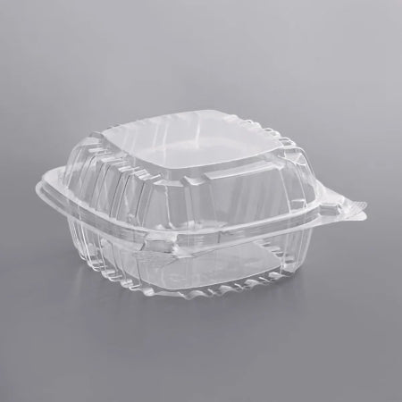 RJ Schinner Co Carryout Container ClearSeal Clear Single Use Plastic 2-1/6 X 5-1/3 X 5-1/4 Inch - Case of 500 - C53PST1-CS