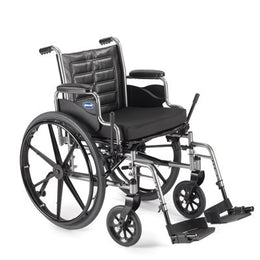 Invacare Wheelchair Tracer® EX2 Dual Axle Desk Length Arm Midnight Blue Upholstery 20 Inch Seat Width Adult 250 lbs. Weight Capacity - Each - TREX20RP-EA