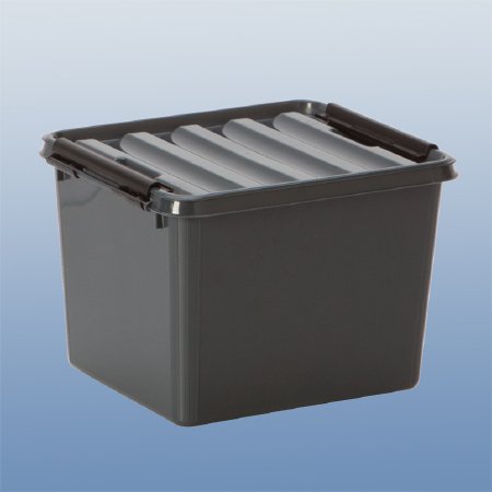 Health Care Logistics Tote with Lid SmartStore™ Clear Polypropylene 5-1/2 X 6-11/16 X 7-7/8 Inch - Each - 13202C-EA