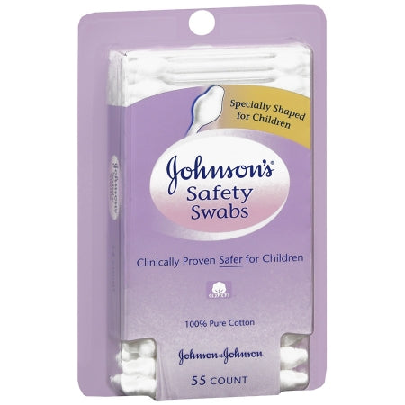 J & J Sales Swabstick Johnsons® Cotton Tip Cotton Shaft 3 Inch NonSterile 55 per Pack - Pack of 55 - 38137008256-PK