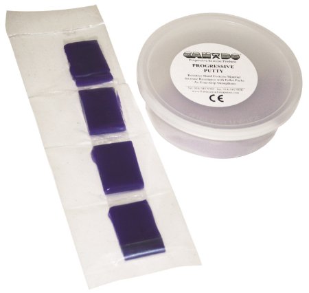 Fabrication Enterprises Therapy Putty with Pellet Pack CanDo® Variable Strength TheraPutty® Adjustable Firmness 2.5 oz - Each - 10-2670-EA