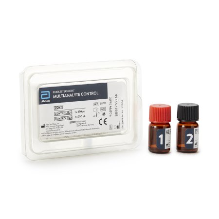 Abbott Rapid Dx North America LLC Control Kit Cholestech LDX® Multiple Analytes 2 Levels 2 X 0.25 mL - Each - 88773-EA