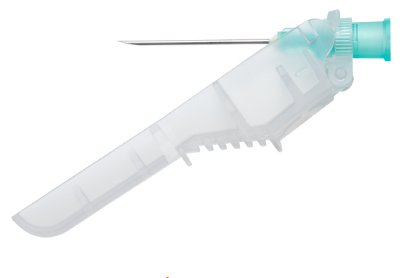 Terumo Medical Safety Hypodermic Syringe with Needle SurGuard® 3 mL 1-1/2 Inch 21 Gauge Hinged Safety Needle Ultra Thin Wall - Case of 400 - SG3-03L2138-CS