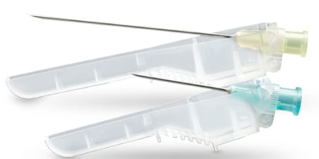 Terumo Medical Safety Hypodermic Needle SurGuard3™ 1 Inch Length 22 Gauge Regular Wall Hinged Safety Needle - Case of 800 - SG3-2225-CS