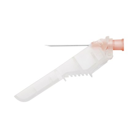 Terumo Medical Safety Hypodermic Needle SurGuard3™ 5/8 Inch Length 25 Gauge Regular Wall Hinged Safety Needle - Case of 800 - SG3-2516-CS