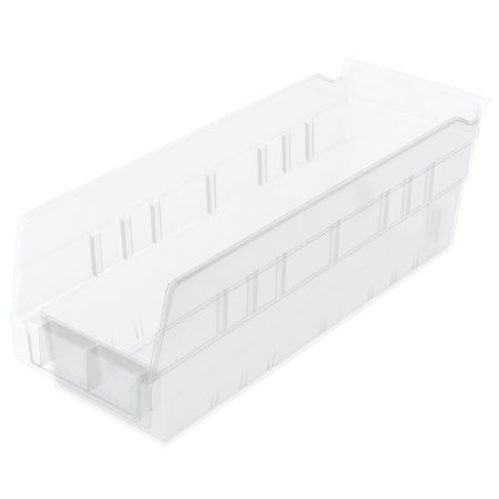 Akro-Mils Shelf Bin Clear Industrial Grade Polymers 4 X 4-1/8 X 11-5/8 Inch - CT/24 - 30120SCLAR-CT