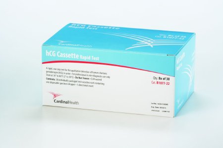 Cardinal Reproductive Health Test Kit Fertility Test hCG Pregnancy Test Urine Sample 30 Tests CLIA Waived for Urine hCG by Visual Color Comparison - Box of 30 - B1077-22-BX