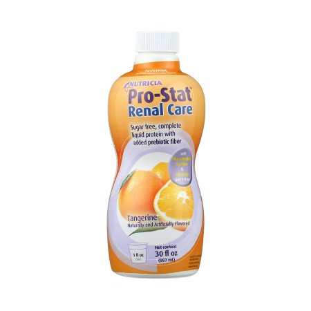 Nutricia North America Oral Supplement Pro-Stat® Renal Care Tangerine Flavor Liquid 30 oz. Bottle - Case of 6 - 78388-CS