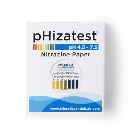 Fisher Scientific Vaginal pH Test Paper in Dispenser pHizatest* 4.5 to 7.5 - Each - 14850115-EA