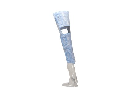 Cardinal DVT Compression Therapy Garment Adjustable Kendall SCD™ Comfort Sleeve Calf / Thigh Small - Case of 5 - 74011-CS